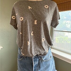 Current Elliot Gray Graphic Women's Tee